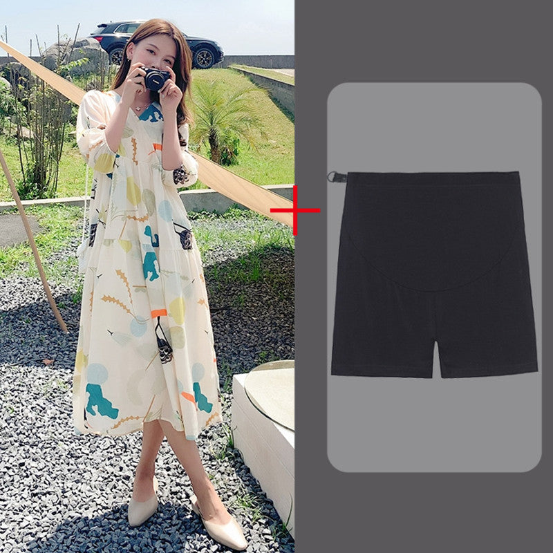 Summer Dresses Plus Size Fashion Loose Long Skirts Maternity Summer Suits