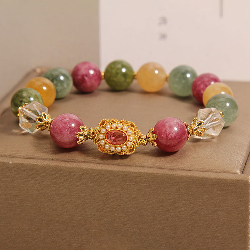 Jade Color Tourmaline Bracelet For Women