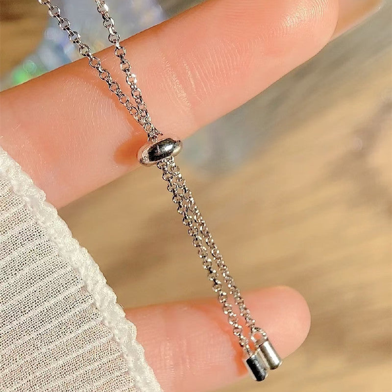 Round 1ct Moissanite Bracelet For Women