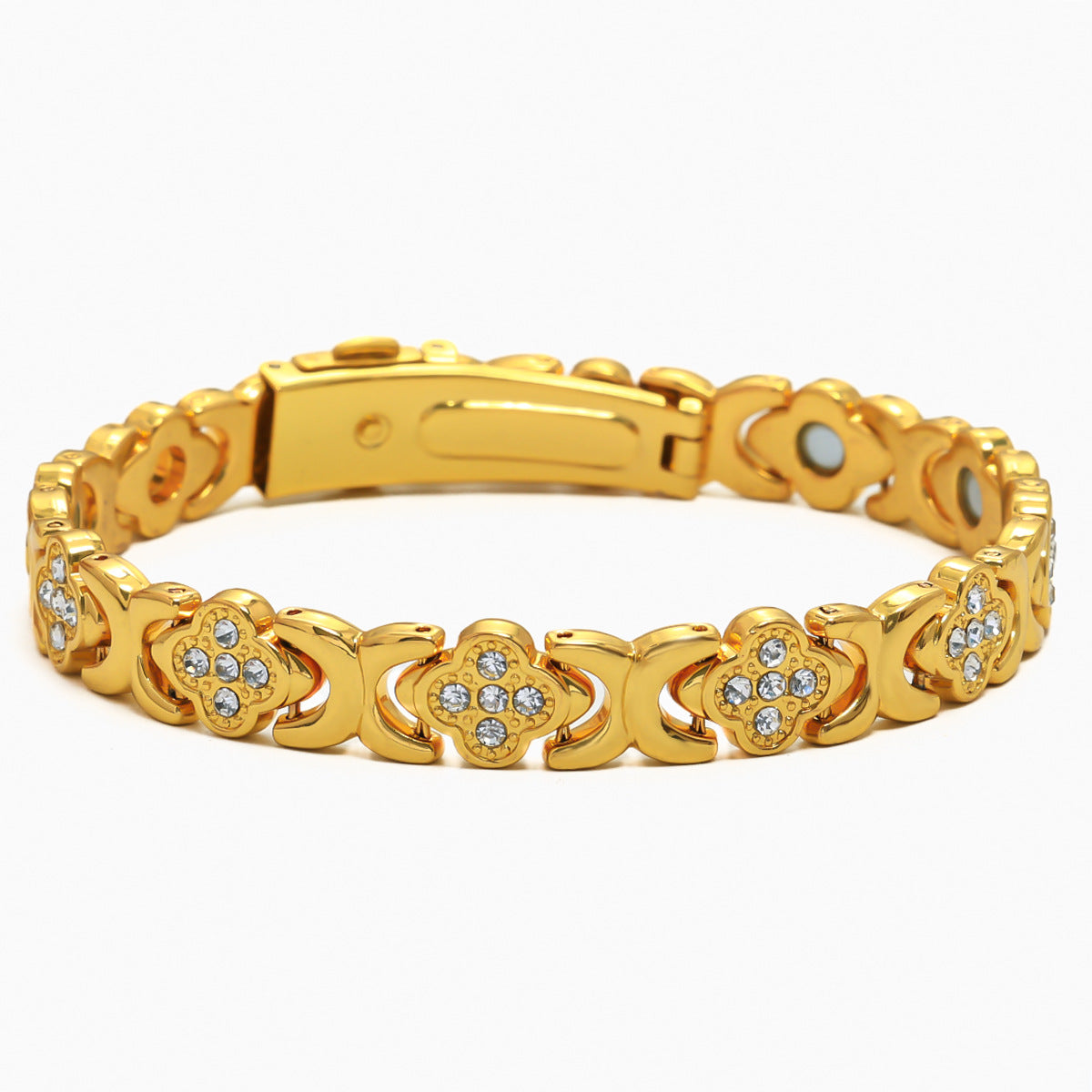 Wide Stainless Steel Bracelet For Women