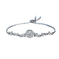 Round 1ct Moissanite Bracelet For Women
