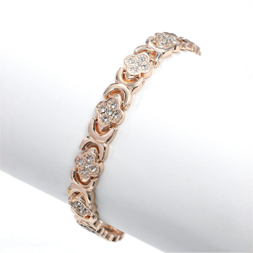 Wide Stainless Steel Bracelet For Women