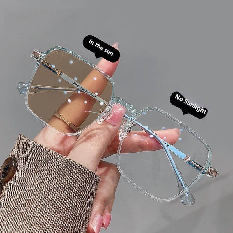 New Fashion Personality Color Changing Glasses Women