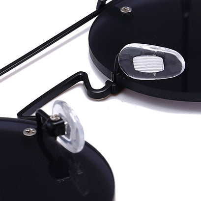 Women's Sun Round Fashion Trend Leisure Travel Punk Sun Glasses