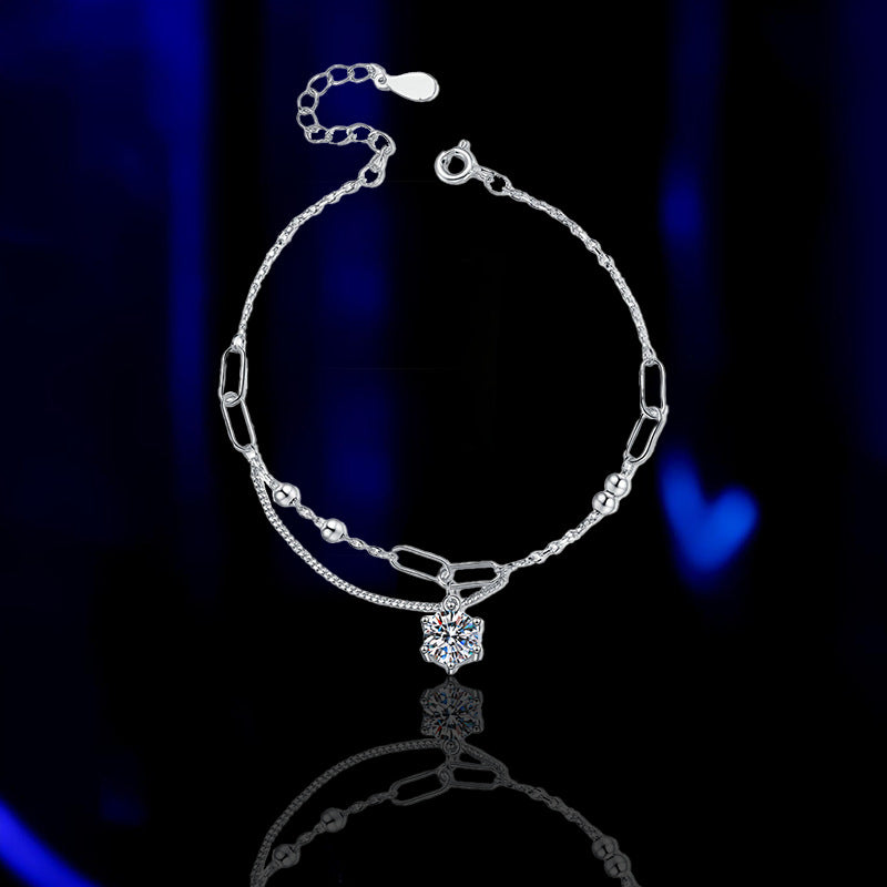 S925 Sterling Silver Bracelet For Women