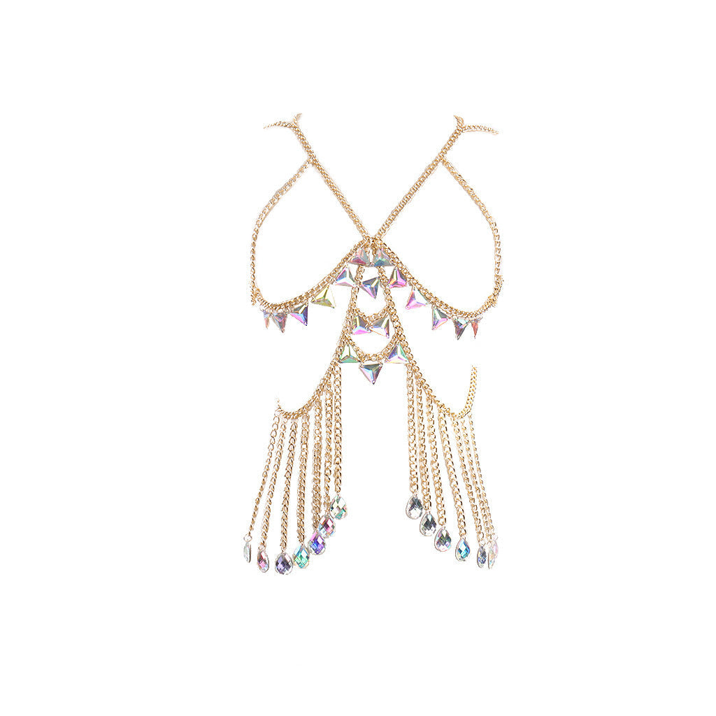 European And American Sexy Hollow Glow Body Chains