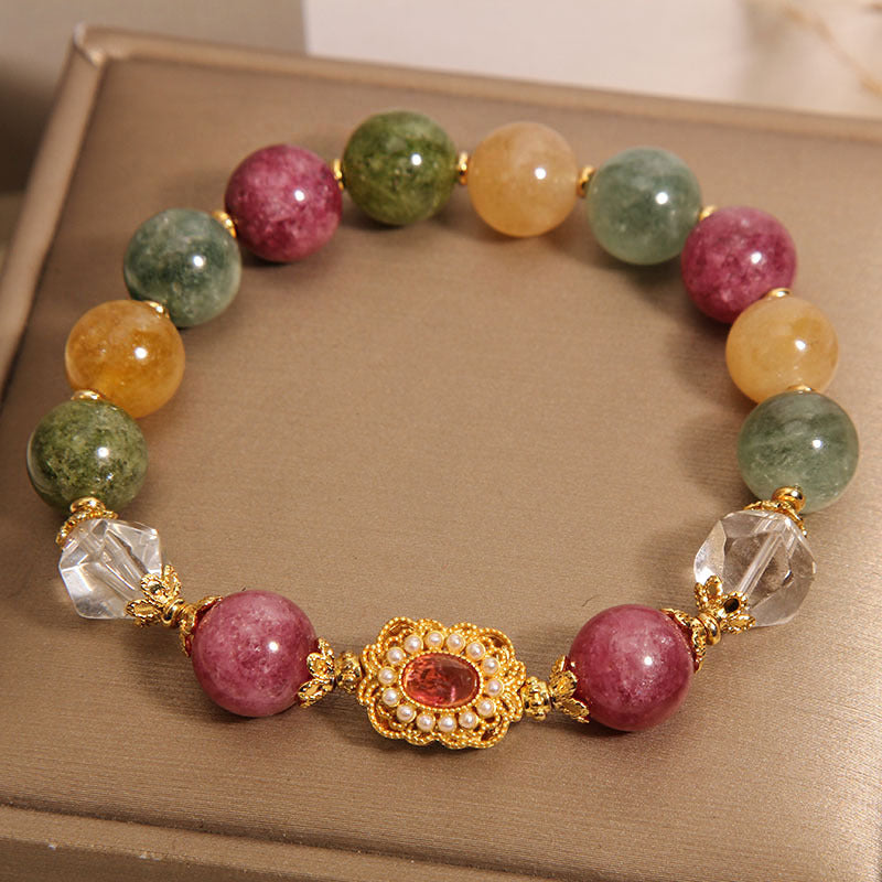 Jade Color Tourmaline Bracelet For Women