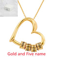 Personalized Heart Necklaces Women Jewelry Custom Name Necklaces & Pendants Mothers Day Gift