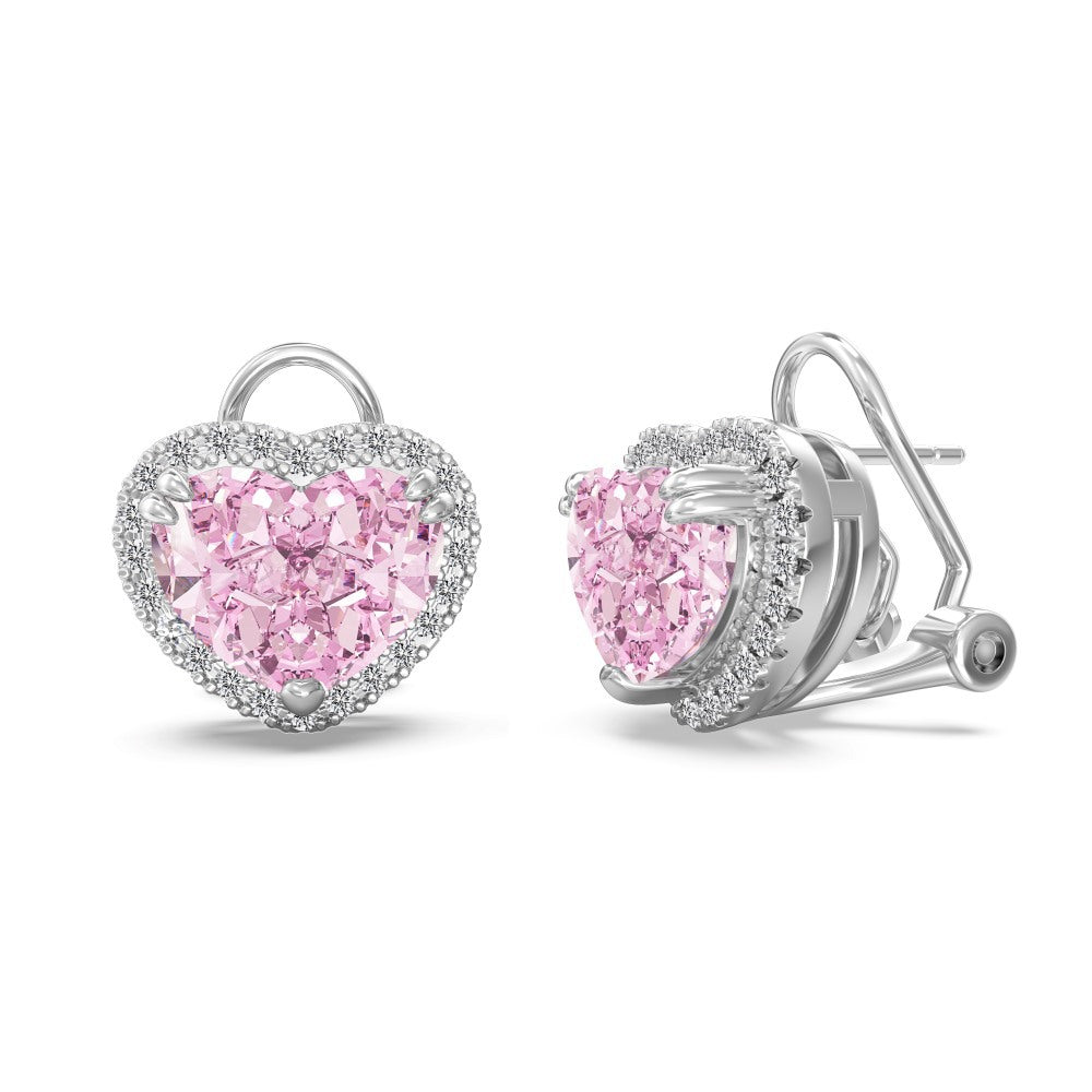 S925 Sterling Silver Stud Earrings For Women
