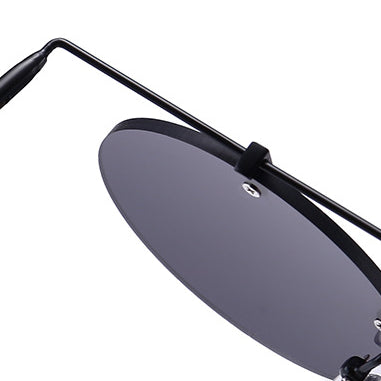 Women's Sun Round Fashion Trend Leisure Travel Punk Sun Glasses