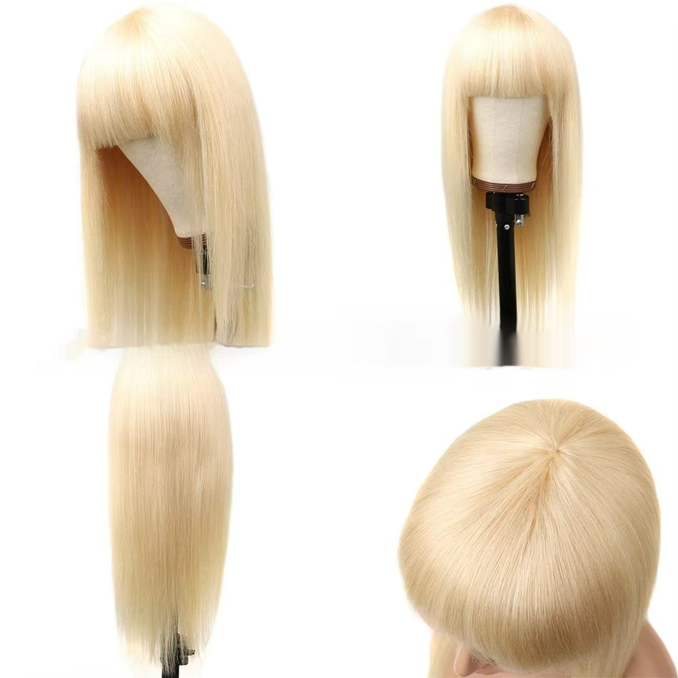 Full Mechanism Human Hair Wig Women